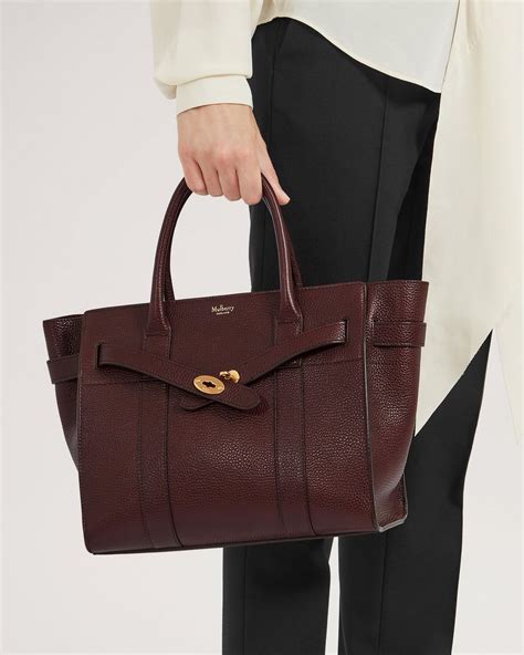 mulberry bayswater zipped small